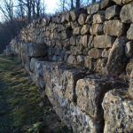 Lacerto murario dell’acropoli fortifica di Croccia-Cognato (@ Giovanni Ricciardi)